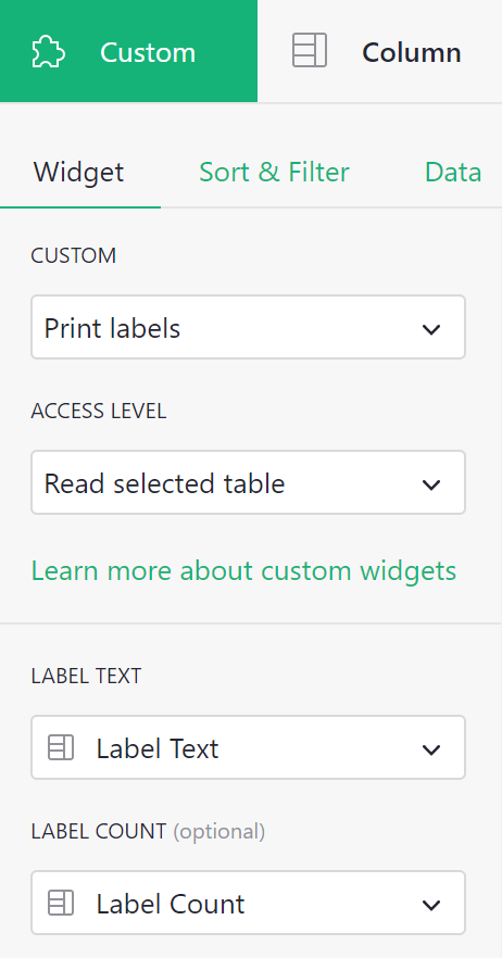 print-label-configuration